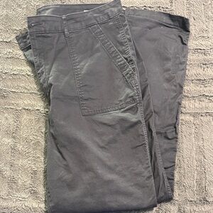 Old Navy Women's Charcoal Straight Leg Pants
